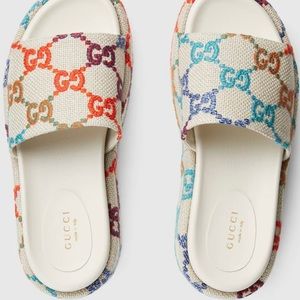 GUCCI PLATFORM SANDALS